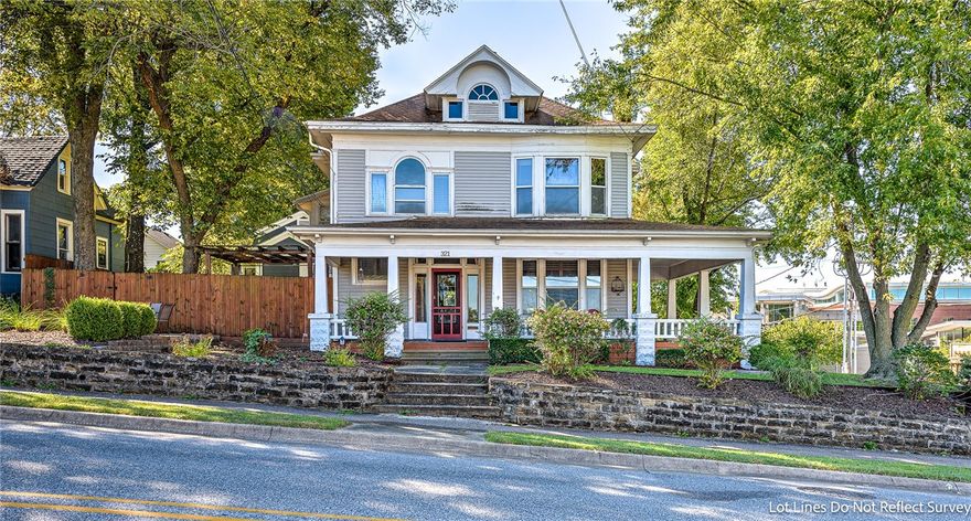 So much potential with this charming Downtown Fayetteville gem! The property sits on a corner lot only 3 blocks from the Fayetteville Square and Dickson Street and 7 blocks from the University of Arkansas. 321 Center (main house) is 2,682 SF with 3 bedrooms and 3.5 bathrooms and 319 Center is a 2-bed 1-bath apartment sitting over the 2-car garage. The property is zoned Downtown General allowing for a variety of uses. All appliances convey.