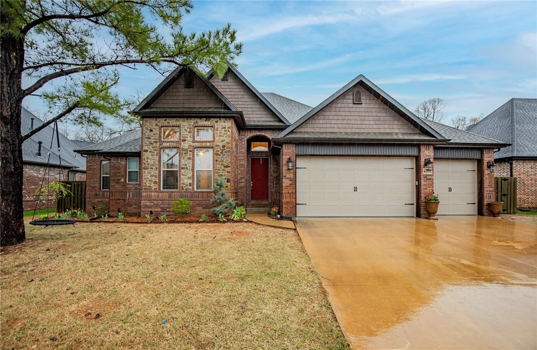 This immaculate home is located in the coveted College Place Subdivision in the heart of Bentonville! This home features open floor plan, granite counters, brand new hardwood floors, tall cathedral ceilings, fenced backyard with beautiful mature trees and no one behind you. So much natural light flows throughout this beautiful home. Location is key with this home being minutes to both downtown Bentonville and Rogers as well as being in very close proximity to the Walmart Home Office.