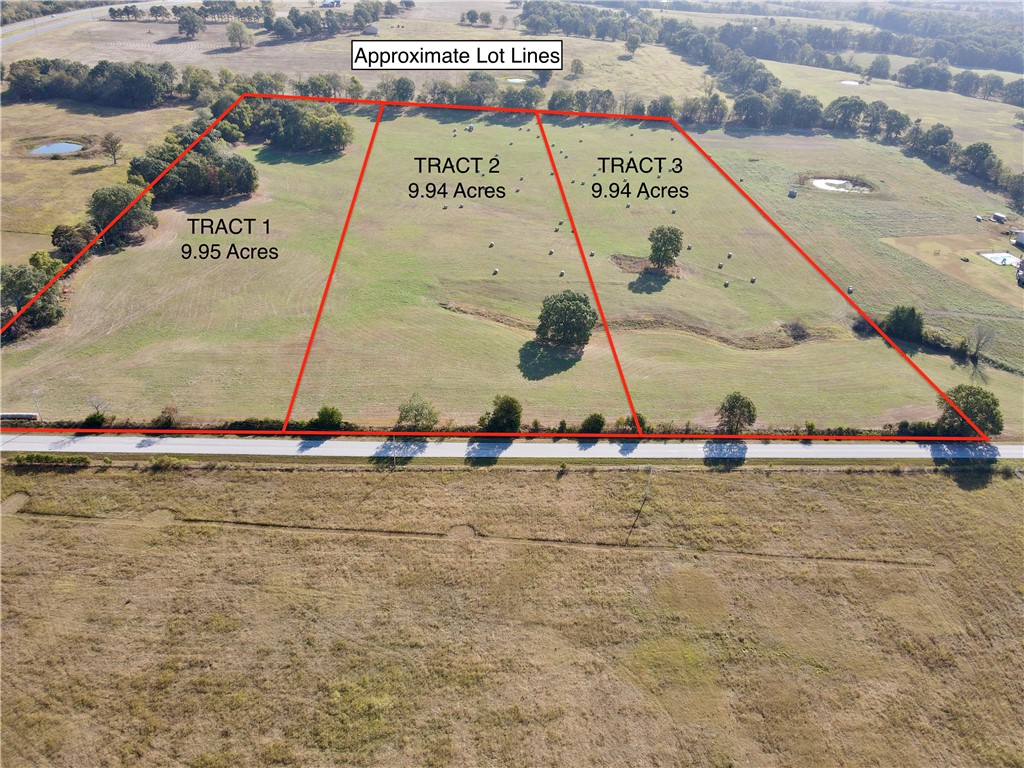 Gorgeous 10 acre tract that has been surveyed and ready to build your dream home! Great location convenient to HWY 412 East of Springdale but just far enough off highway to have a peaceful setting. Surrounded by large new homes on estate size lots you will love this tract. The north and east sides are fenced and have mature tree lines. The NE corner also has two gorgeous alcove type pockets of trees. Seller is working with ESI to extend water line from tract 3 (also listed for sale) to this tract. Water line should be extended and tap available to this parcel mid 2025. Tract 3 is also for sale and listed as MLS 1288515