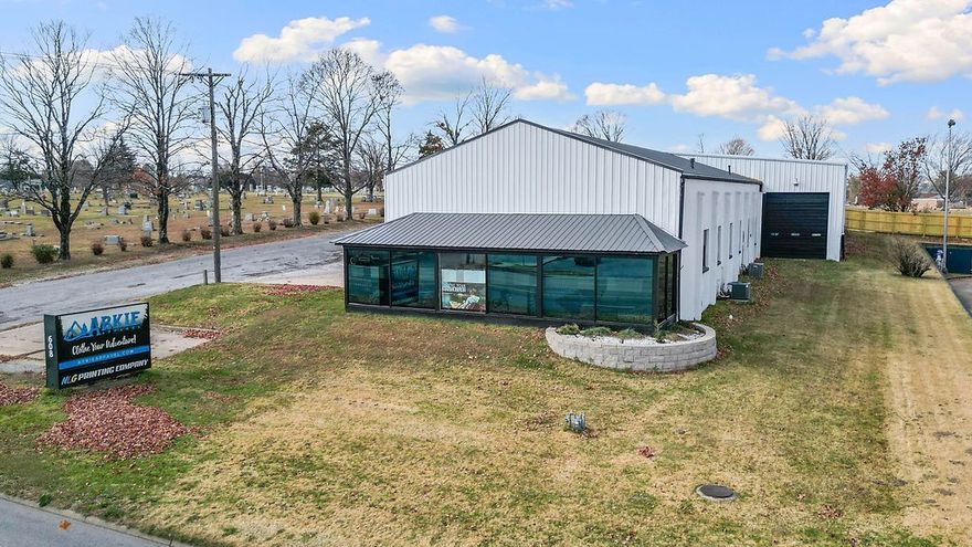 Prime commercial property on a major NW Arkansas high traffic corridor.  This highly visible site offers exceptional exposure with 25,000+ vehicles per day.  The T5.2-zoned building features well-finished retail/office space along the frontage, complemented by an open warehouse and work area. The structure is well insulated, with heating throughout and air conditioning in the front office/display area, which can be extended if desired.  Additional features include three-phase power and two 14' overhead doors, making this property ideal for a variety of commercial, industrial, or flex uses.  Currently home to Arkie Apparel. Excellent frontage along S 8th Street with direct access and strong curb appeal.  Adjacent to national brands such as Taco Bell, with Burger King, KFC, and other major retailers nearby. Just minutes from Downtown Rogers, The Railyard, and major commercial corridors. Ample parking for Customers.  Clear signage visibility. Call today and move forward with your business hopes and dreams.