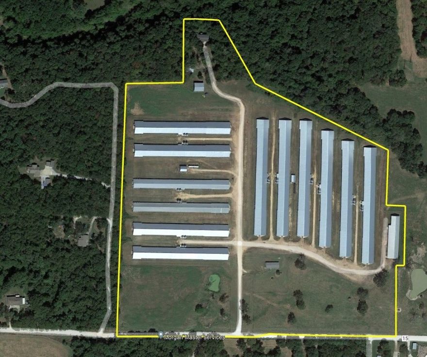 12 house tyson farm on 38 acres with 2 dwellings. All the extras and completely updated. 

Sold at list.