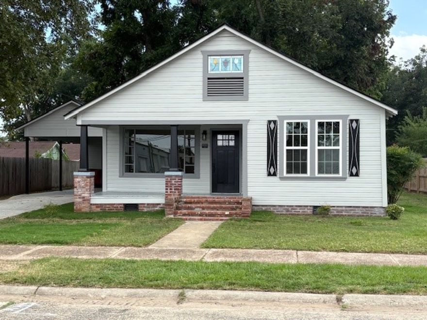 Another great Gleason Renovation located close to Dardanelle's Business District.  This 1940 house has been completely renovated and is ready for its new owner. Beautiful yard with 4 mature pecan trees which is fenced on three sides.  Living and dining areas.  All new kitchen, appliances and pantry.  Great bonus room too!  3 bedrooms and 2 full baths. Large laundry room. Corian countertops in kitchen and baths.  Living, dining, and front two bedrooms have original hardwood floors. Front porch steps and column bases are built from reclaimed old brick.  Just a short walk from shopping, restaurants, and the Arkansas River.