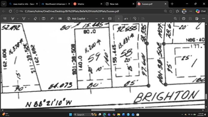 Nice building site in developing area. No seller's disclosure on file. No survey or perk test has been done.