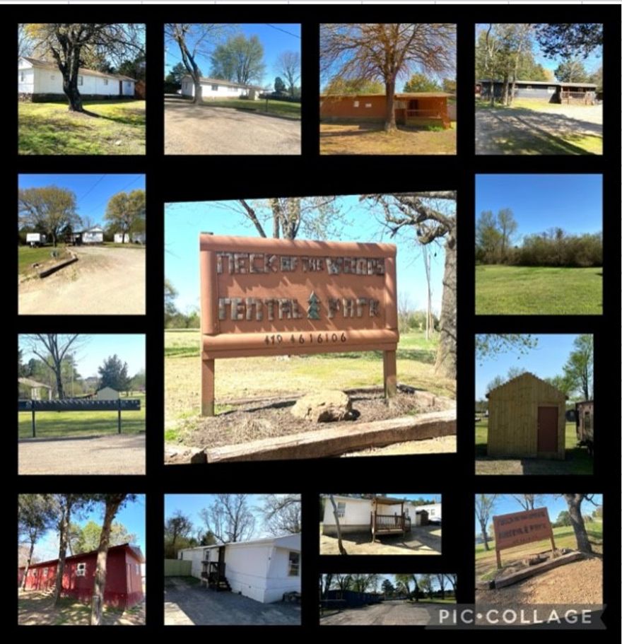 Unique highly profitable mobile home park. Not your typical mobile home park in that homes are in a park like sitting on 6.97 acres. Sale includes the 19 (plus 2 storage units) mobile homes along with the 6.97 acres. Excellent Cap Rate: 11.07 !  There are 19 mobiles rented plus 2 mobiles used for storage. Walking distance to a convenience/gas Store.