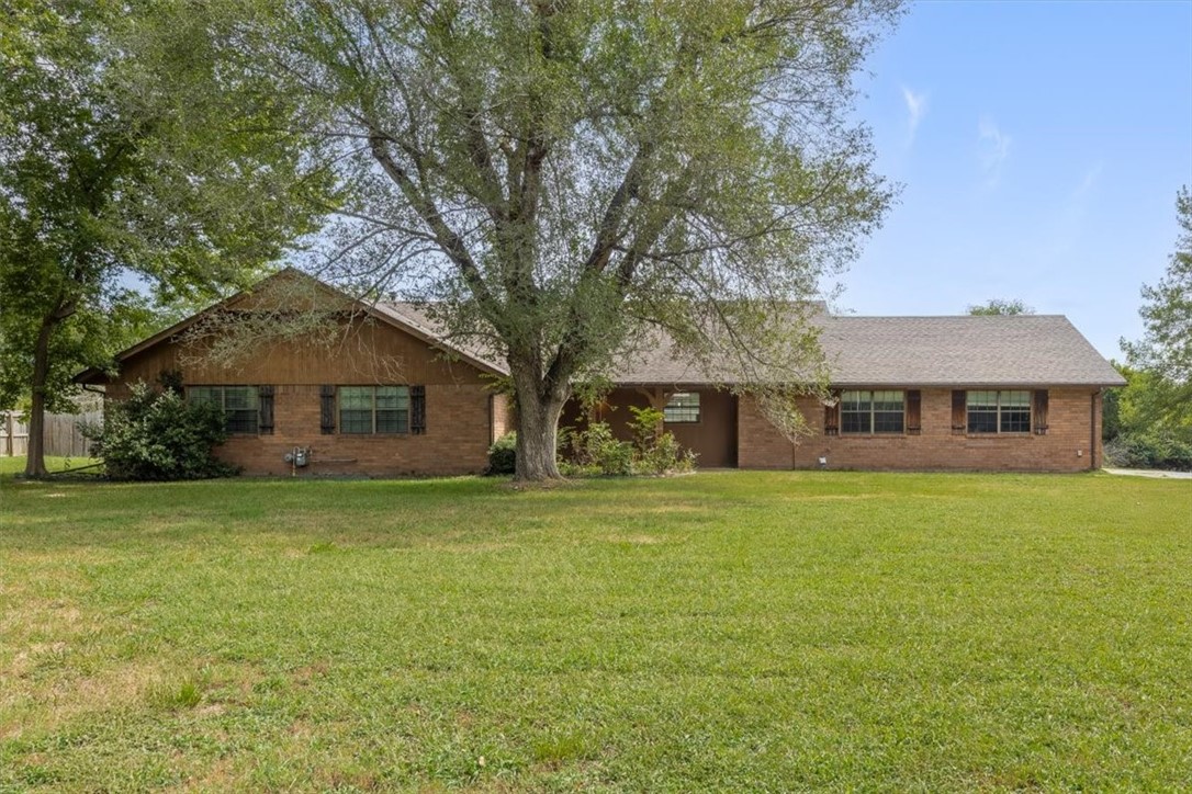 Ranch style home on 2 serene acres of land with a huge flat yard, mature trees, and covered front porch. Outside you will also find a fenced back yard, huge, covered pavilion/bar, and private in-ground pool with diving board and slide. Inside you will find updated LVP flooring, new light fixtures, freshly painted trim, and some remodeled bathroom areas. Other amenities are double oven, oversized bedrooms with walk-in closets, and an office space. The main suite has two closets with one that is cedar lined. The home is in an estate, sold as-is, and subject to courtāāāāāāāāāāāāāāāāāāāāāāāāāāāāāāāā approval.