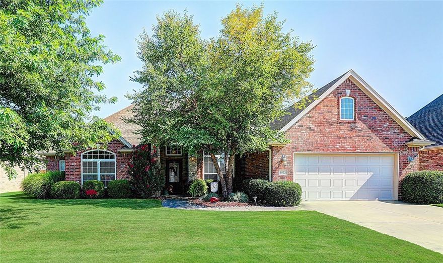 Immaculate family home with 4 bedrooms, formal dining, stainless appliances, granite counters and wood flooring. 2129 square feet, 2-car garage. This home is close to Promenade Mall and Razorback walking/bike Greenway. Outstanding home to entertain family and friends. Nice master suite with walk-in closet a walk-in shower and Jacuzzi bath. Professionally landscape yard.