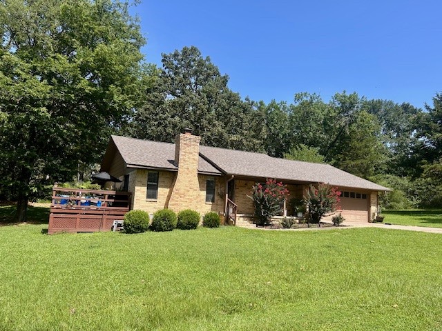 CHARMING BRICK HOME WITH LAKE VIEW Discover this quality-constructed, well-maintained 3 BR, 2 BA brick home that offers so much more than meets the eye. Set on a generous lot with a peaceful lake view, this property is nestled on a quiet street just minutes from town and a scenic state park.
Step inside to find fresh updates including a 4 year old roof, new gutters, new matching flooring throughout including all 3 BRs, plus new window blinds. The dining room features elegant French doors, adding a touch of character and charm.
The home has built-ins and thoughtful details that give it a unique feel rarely found in todayās market. Outside, a versatile, insulated outbuilding, approx 16 x 24 ft. offers endless possibilitiesāideal for a home office, playroom, hobby space, or workshop. Call today for your showing!