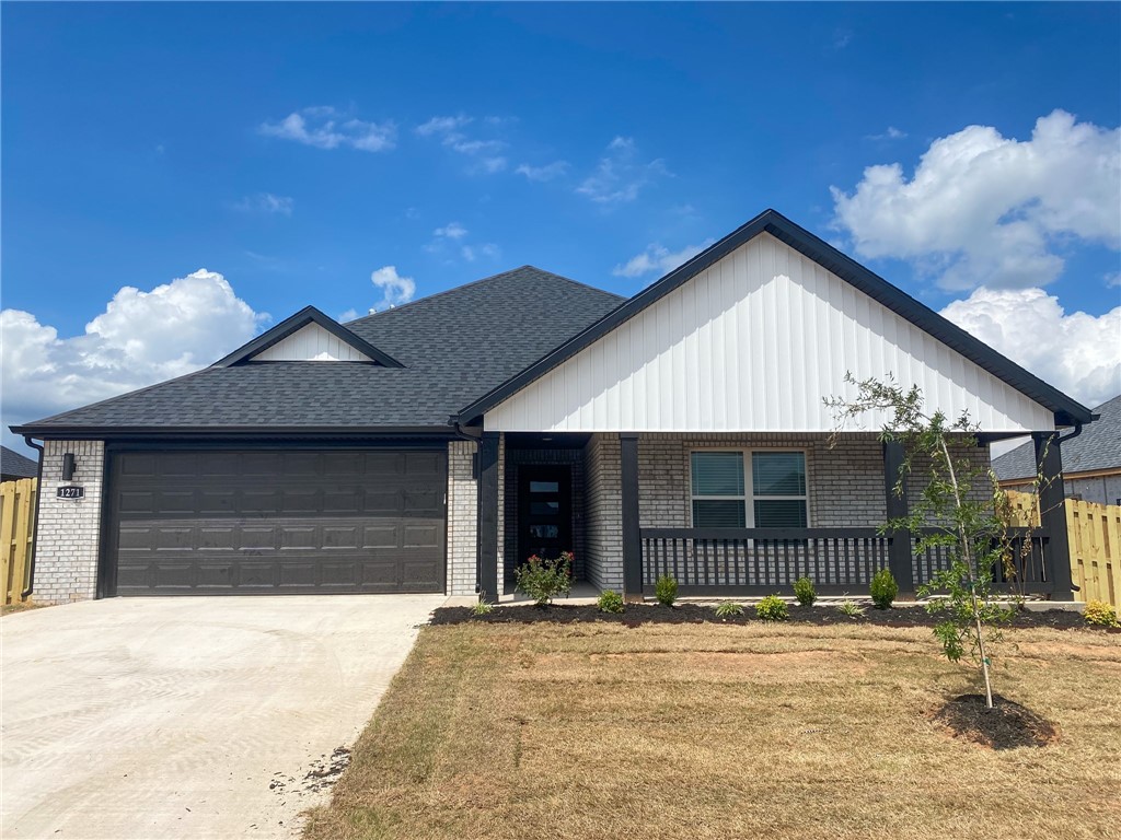 Welcome to the Degray, one of Riverwoodās gorgeous single story manor homes. The layout is 1,757 sqft, 3 bedrooms, 2 bathrooms, and a finished 2 car garage. Showcasing an open concept design, the living room, dining area, and kitchen all share the same space, making hosting for any occasion easy, convenient, and fun for both yourself and your guests. Adding to the charm of the home is the luxury vinyl plank flooring, which provides an included upgrade to both the function and aesthetic of the living room. This effect is doubled by the floor-plan's amazing kitchen design, which features a spacious island in the middle of the layout surrounded by countertops, cabinetry, and upgraded appliances. As with any manor home, this includes a gas powered stove as well as the microwave venting outside. The common area will be the perfect space to prepare a holiday meal for your family or host a watch party. Please ask us how to get $5,500.00 in closing costs paid if you use builder's preferred lender.