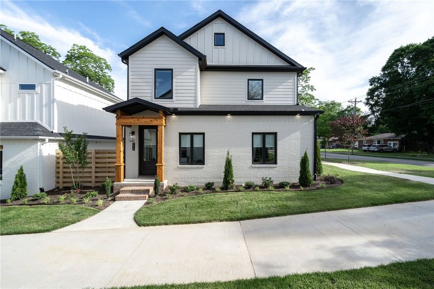 This house is stunning! Downtown Bentonville living at it's finest!  High end finishes in a compact and highly efficient floor plan just steps away (or a short bike ride) from all the trails, Crystal Bridges Museum, Compton Gardens, restaurants, the square, and entertainment! Oz Village offers "front porch living" in addition to community green space and village guest parking. You will love the look and feel of this home and will appreciate the attention to detail!  The primary suite on this one has so much WOW, and the design makes this home feel larger than it is. Welcome home!