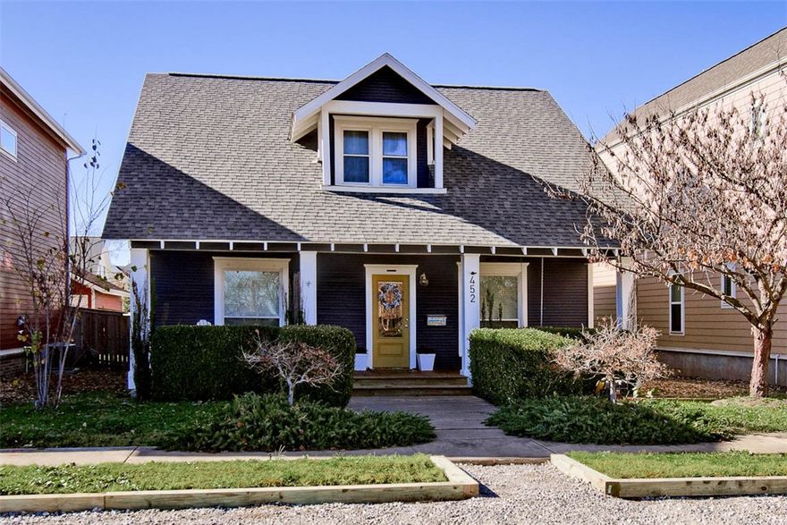 Charming home in the heart of downtown Bentonville with several recent updates! Located directly across the street from The HUB Bike Lounge and also next to the Skylight Cinema, bike trail, and Gilmore Park! Just a short walk to the Downtown Square, The Ledger, Thaden School, 8th St Market, and The Momentary! Also provides easy access to the Walmart Campus and Crystal Bridges! This delightful residence features 2 living areas, plus an office and flex space! Relax or entertain under the private backyard pergola. This home also feaures an attached apartment above the garage which includes a separate entrance and serves as an active Airbnb! The unit boasts a full size kitchen, pantry, bedroom, full bath, living area, stackable washer/dryer, and a large private deck. Additional highlights include beautiful hardwood floors, an oversized 2-car garage, and carport. New paint, carpet, and HVAC! Please inquire for a comprehensive list of recent updates. All appliances convey. Don't miss out on this incredible opportunity!