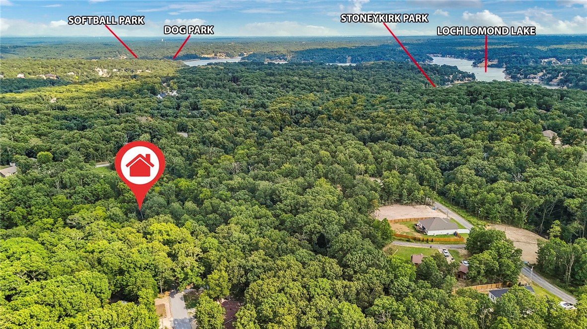 Large lot in great location! Near Loch Lomond & Branchwood with easy access to I49. Great walkout basement lot.