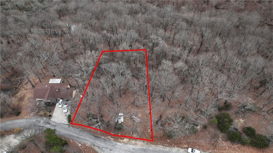 Current owner has cleared a building spot for a future one or two level home.  Beautiful view at the rear with the ability to view Table Rock in the distance.  Burkimo Lane is only buildable at the back where this lot is located and is a dead end street with very quality homes.  Within walking distance to the club house. and also close to the shopping area of Holiday Island and Holiday Island Post Office.