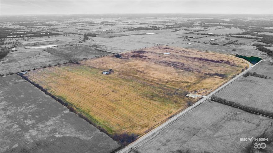 Over 240 acres of land with prime location off of Highway 72 west of Gravette.  Over 1 mile of Highway frontage and offering an abundance of development opportunities!
Great property that is cleared, flat and offers electricity and 8" city water line at the street!  Land is currently all fenced, has bermuda grass and offers rich soil.  Site of Civil War Union Camp!