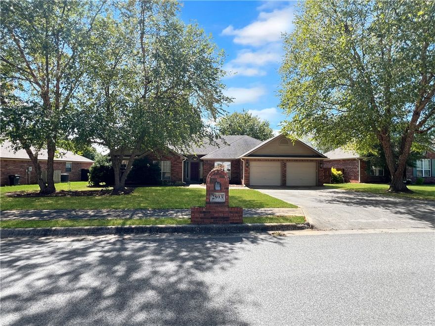 Welcome to 2803 Amberwood Street!
This inviting Springdale home blends modern updates with everyday comfort. The kitchen is a standout with granite countertops, a dual-zone stainless convection range with vented hood, LG stainless dishwasher, new water filtration system, and garbage disposal. Bright upgraded LED lighting adds a fresh, modern touch throughout.

Major improvements include a new HVAC system (2022), and the fridge and hot tub both convey for added value. The home also offers new gates on the fenced yard, attic storage with plywood flooring, and optional extras that may convey with the right offer — including an entertainment built-in, LG washer and dryer, and a custom desk.

Enjoy the spacious backyard, perfect for gatherings and relaxation, while being conveniently close to schools, shopping, and dining in the heart of Springdale. With thoughtful upgrades and bonus features, this home is move-in ready and full of charm.