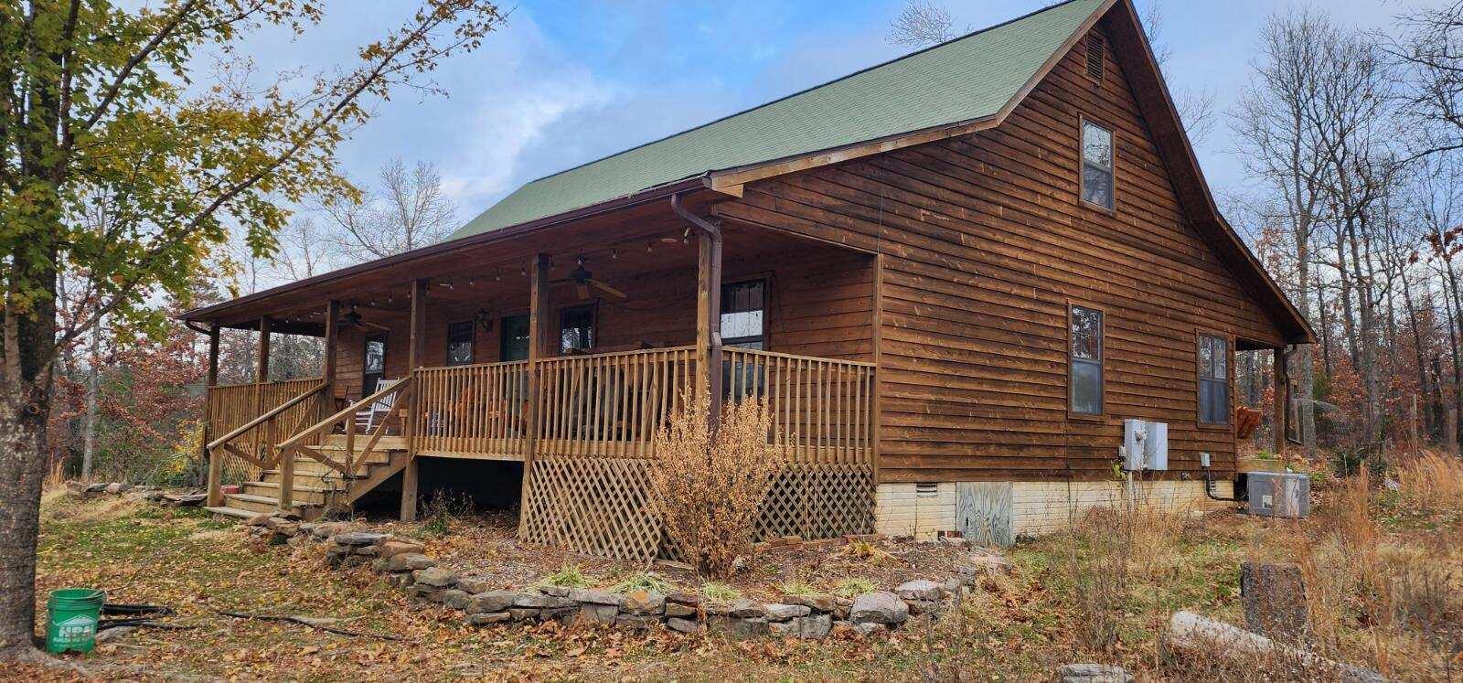 With its perfect blend of rustic charm and modern elegance, this private residence offers a truly unique living experience. The floor-to-ceiling fireplace and cathedral wood ceilings create a warm and inviting atmosphere, perfect for cozy nights in. Plus, the inclusion of a nice shop and a second storage shed in the back provides additional functionality and storage space.With 20 plus acres of land, there's ample room to enjoy outdoor activities and appreciate the natural beauty of the surroundings.