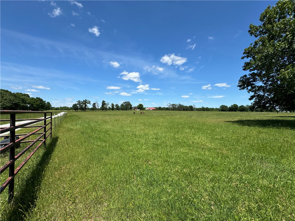 Come build your own ranchette. For the horse lovers, for the families who love the country and need space, for the FFA kids and their projects, for the person needing space for a shop! This country setting is peaceful and quiet but area still boasts top end estates. Property does have building restrictions including min 2500 square foot home but is not in subdivision. Under ground electric on property, Highfill water on property (great water and pressure) and Cox fiber box at driveway. 8" Highfill water main at driveway. More acreage available, we are willing to get creative with someone. Fenced and cross fenced everywhere except northern property line depending on how many acres someone wants. Property is agent owned. Can do a driveway drive by but do not drive into any pastures without appointment or up to home at end of driveway. Corners will be loosely marked with orange flags.