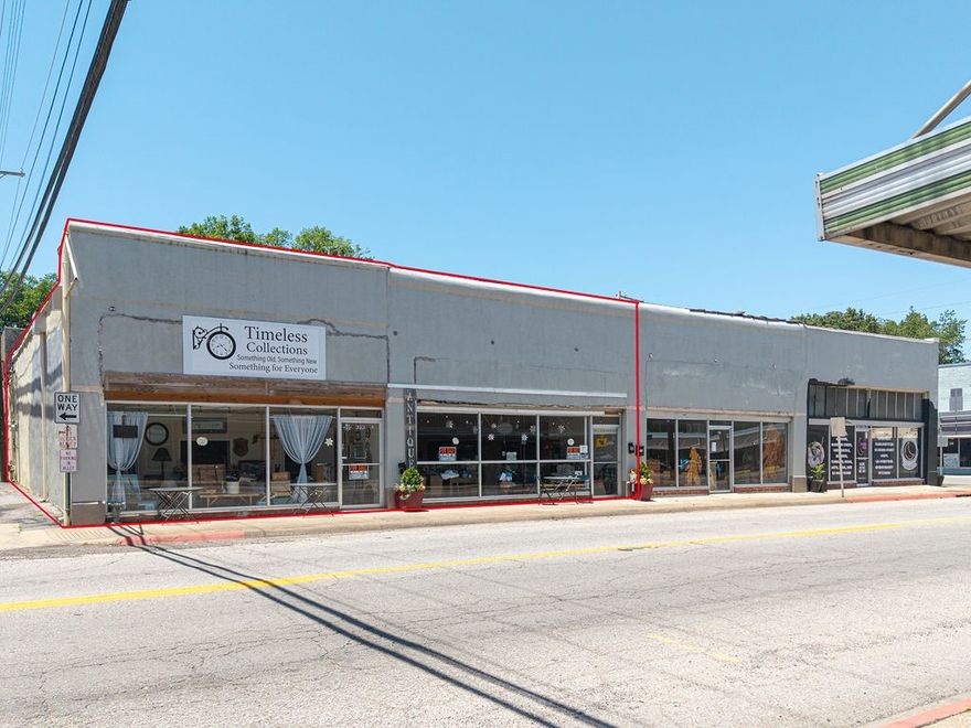 111 N 3rd has had items removed & photos will be coming soon! Turn-key commercial opportunity in the heart of Ozark! These two connected retail buildings offer approximately 50 feet of road frontage in a high-traffic area, providing excellent visibility for a variety of businesses. The spaces are joined by a wall with French door access, allowing them to function as one larger store or be separated into two businesses with minimal work. The sale can include the existing fixtures, creating an easy opportunity to continue operating a retail business. Building 111 also features a kitchen area & restroom, offering potential for food service or other expanded uses. The owner has made numerous improvements including new LED lighting in the showroom, fresh interior paint, updated flooring, refurbished restrooms, & renovated storefronts. Additional rooms provide ample space for storage, offices, or other needs. The seller is open to splitting & selling the units separately.