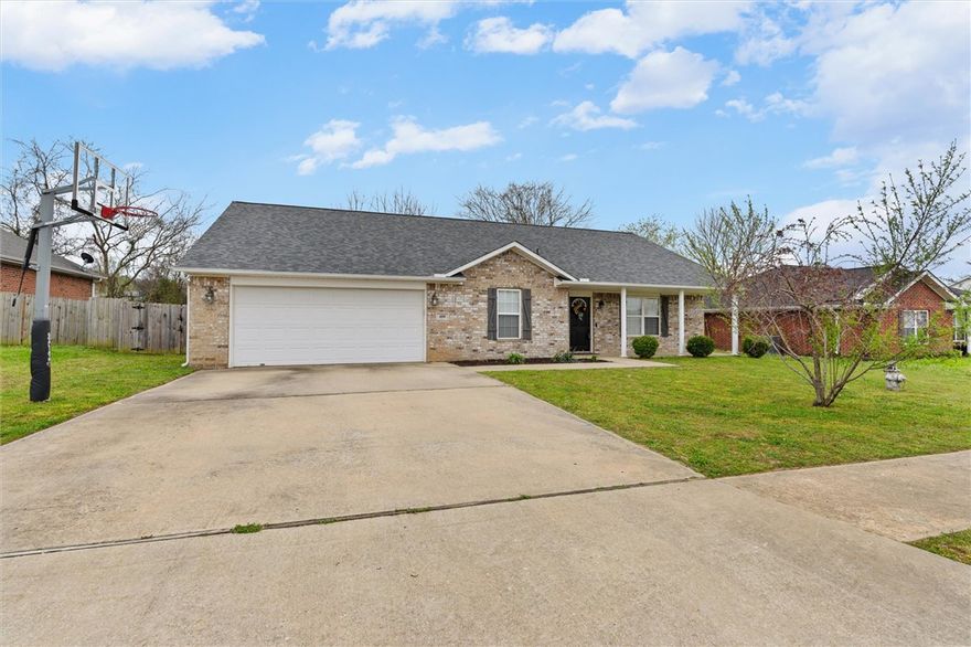 Professional photos coming soon! Welcome to 499 Buckboard Road in West Fork, AR, where comfort, convenience, & country charm come together to create the perfect place to call home. This inviting property offers the best of both worlds: peaceful country living with easy access to town. Designed with family living in mind, the home features spacious interiors, including walk-in closets that provide plenty of storage & organization. You’ll love the clean, modern feel of having no carpet throughout. Every detail contributes to a warm, welcoming atmosphere that truly makes this house feel like home. Step outside to enjoy a fenced-in backyard, perfect for kids, pets, or entertaining. The patio area is ideal for relaxing evenings or weekend gatherings. A 420 SF storage building with electricity is included, adding extra functionality for hobbies, tools, or workspace needs. If you’re looking for a comfortable, move-in-ready home with space to grow and room to breathe, this one checks all the boxes.