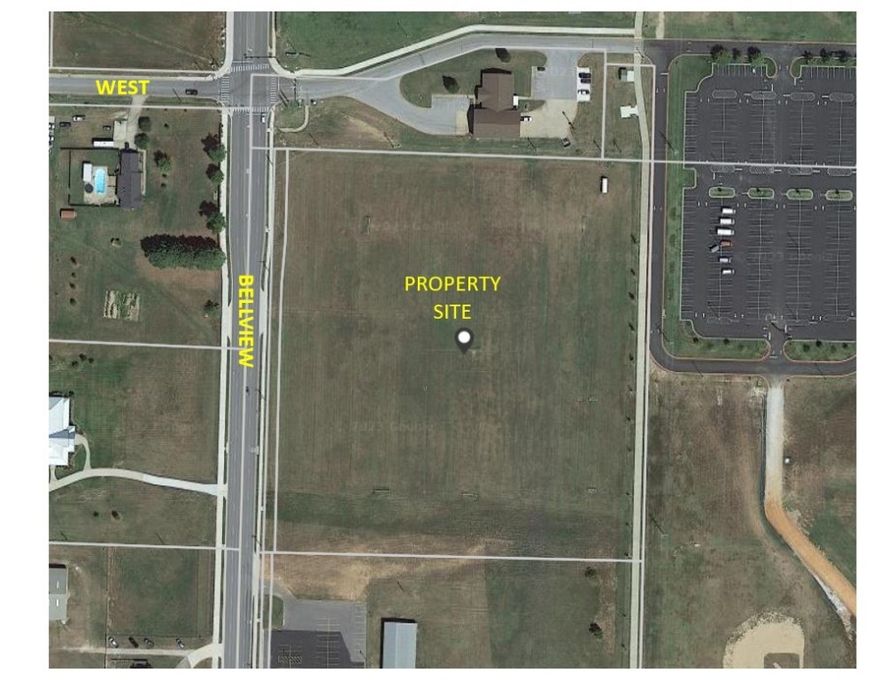 6 +/- AC available on the corner of Bellview and West Dr.  640' frontage on Bellview.  Currently zoned A-1 but city would entertain MF or Commercial zoning.  Wonderful location for apartments or commercial development.  Parcel is a total of 9.12 acres (Sellers would prefer to only sell 6 to 7 acres total) All utilities on site.