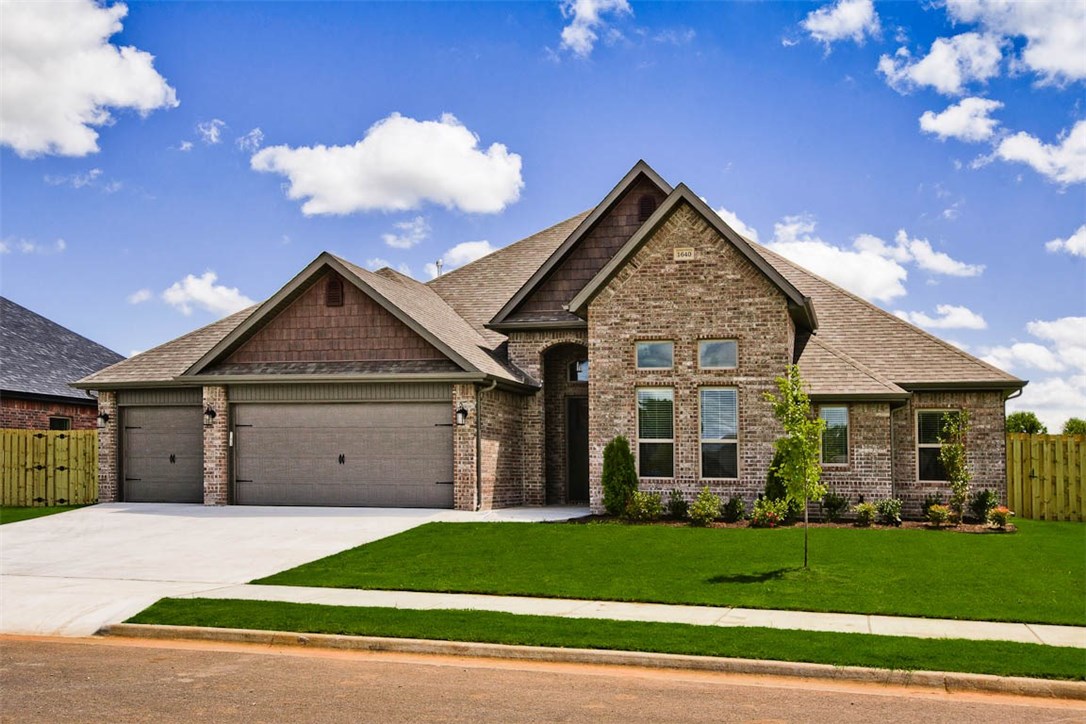 Anderson Custom Homes has a 4 bed, 2.5 bath new construction you have to see! The living room has a real hardwood floors and is open to the kitchen. The kitchen has painted custom cabinets! The home comes pre wired for sound in the living room and patio, has an indoor and outdoor gas fireplace. Pictures are not of actual home, but similar plan and finish.