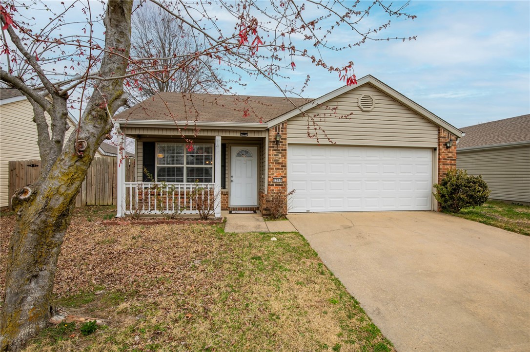 This amazing home is great for anyone looking for a house in great condition and in a central location that is convenient to everything in NWA. This home offers both of those and at a price point that is hard to find! The home has an open floor plan with 3 bedroom, 2 full baths, and a 2 car garage with the added benefit of being energy efficient and updated! The charming backyard has big, mature trees. There is no carpet in this home! Updates on the house include a new dishwasher and garbage disposal in 2024. The interior and exterior HVAC units were both replaced in 2021 with a high end matching energy efficient system that also had its intake vent resized to ensure all the system's components are more energy efficient! A new smart thermostat that is wifi capable was installed in 2021. New gutters were installed recently going all the way around the house with mesh gutter covers installed to prevent the need to clean the gutters in the future! Garage door replaced in 2018 and water heater replaced in 2016.