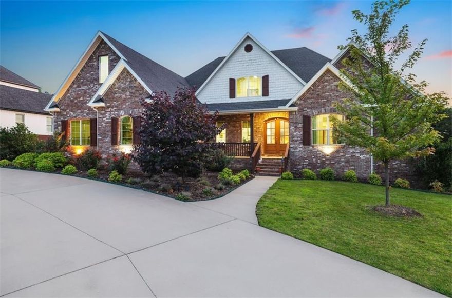 Discover luxury living in this gorgeous cathedral ceilings 4-bed, 4.5-bath home spanning 4,547 sq ft on a lush 1-acre lot. Experience elegance with engineered hardwood floors all through the house, LED lighting, and quartz countertops in the chef's kitchen boasting a wrap-around island, a 5-burner cooktop, double oven, & walk-in pantry. Unwind in the primary bedroom retreat featuring a private bath with dual sinks, soaking tub, walk-in shower, and large closet. Three additional bedrooms offer en suite bathrooms for ultimate privacy. Entertain in this exquisite home with formal dining room, 2-living spaces with fire place, game, and media room. Outside, a gunite pool, screened-sunroom, and deck with an outdoor fireplace are perfect for relaxing & making memories with your family & friends. Oversized 3 car garage is wired for 2 high-speed electric car chargers. The house is superior Riggins Construction with low heating/cooling costs. $10K toward rate buy-down, closing costs or upgrades. Welcome to your sanctuary!