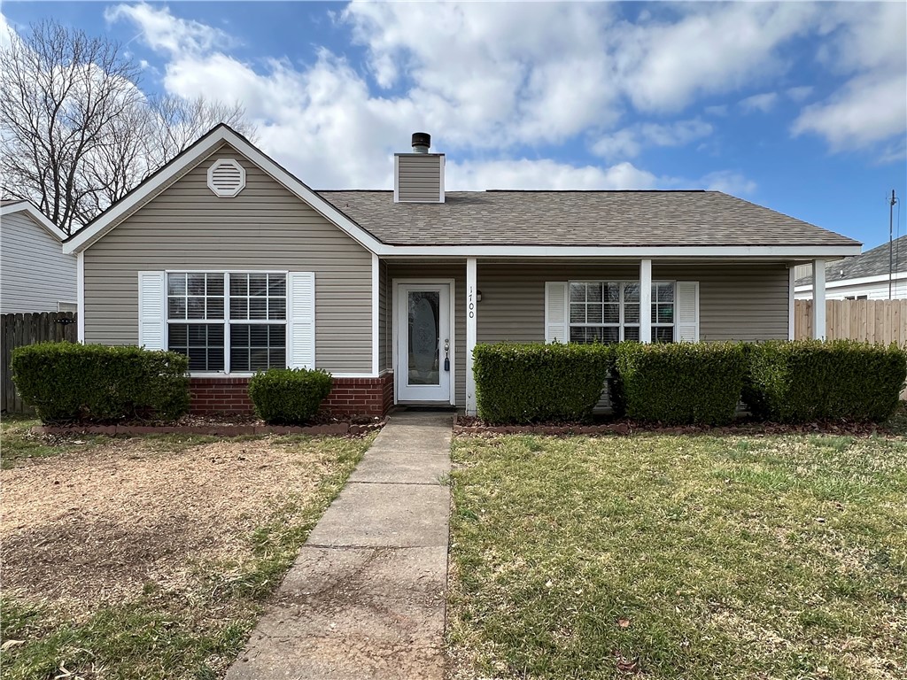 Do not miss out on this 3 bedroom, 2 bath, 2 car garage home. Walk to Bentonville elementary, middle and high school from your front porch. Located less than 2 miles from the new Walmart Home Office, Downtown area and multiple parks, this is a prime investment property or personal home. Brand New carpet and wet surface flooring just installed in Feb 2024. A new roof was installed in 2021, and the HVAC in 2018. Let's make this yours today!