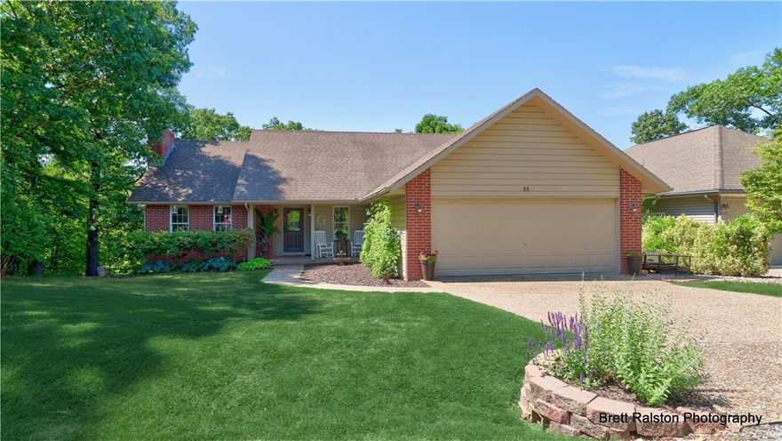 You will love this incredible cottage style home.  It has been updated from top to bottom and is nicely landscaped with a flat drive.  Beautiful and durable hard wood look tile flooring. Kitchen has quartz counter tops and subway tile back splash.  This home has 2 bedrooms plus an office.  Bathrooms are beautifully updated with walk in showers.  Deck is privately situated with a tree house feel.  There is a trail behind the house that you can use to hike down to the bike trail.  Oversized garage that has 2 storage closets. Newer HVAC. (approx 2015)  This home is move in ready!&#xD;&#xA;Sellers require a 45 day closing.