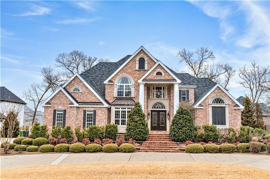 Beautiful & Elegant, yet Comfortable & Inviting. Great for entertaining & relaxing. Spacious rooms. Floorplan allows versatility on how to use the space. Current owners added 800+ sq.ft. to include large study & an exercise room. Home has 5 HVACs, 4 fireplaces, 2 tankless water heaters (instant hot), circulating water filters/softener. Kitchen re-done 2015, wood floor 2015, roof 2019. Has Pergola & Patio. 2 Grills (1 gas, 1 charcoal). Outdoor fireplace wood-burning w/gas starter.  Another wood-burning fireplace w/gas starter in family room. Gas-log fireplace in living room. 2-sided gas-log fireplace between master bed/study. Home has 2 stairways; 1 from entry & 1 off kitchen/family room. Open floorplan with kitchen, family room, breakfast area. Tall ceilings with wooden beams. Lots of windows to enjoy natural light. Main level master bedroom/bath, exercise room, study, guest bath.  Other beds/baths on upper. One bedroom has projector & screen. Open area at top of stairs for entertaining or additional living space.