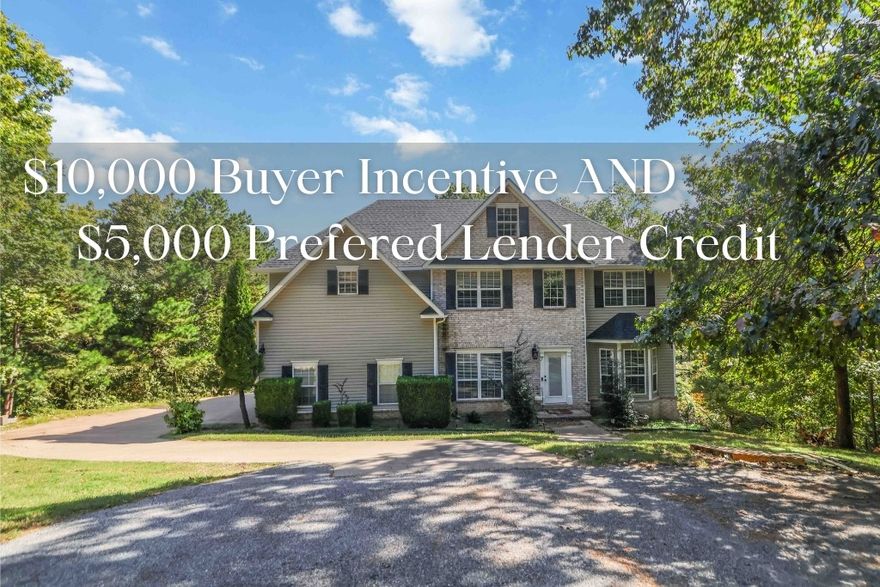 Beaver Lake home with a slip in a private dock! This beautifully updated, traditional home is situated on a .86-acre lot in Runnymede community with walking trail and lake access. Step inside to find an inviting floor plan featuring updated floors and roof replaced in 2025. On the main level is a cozy living room with a fireplace, a dedicated office, and a convenient half bath. The kitchen offers bar seating, eat-in area, and formal dining room ideal for entertaining. All bedrooms are upstairs, primary suite with its own fireplace, guest bedroom with in suite bath, and two rooms joined by jack-n-jill bath. A laundry chute adds convenience, while the finished walk-out basement provides a versatile three-level bonus area—perfect for a game room, home gym, or media space complete with half bath.
Enjoy soaking up the outdoors on brand-new wooden decks, or take advantage of your private dock with a slip and lift. Furniture and all appliances convey with an acceptable offer.
Seller offering $10k in buyer concessions.