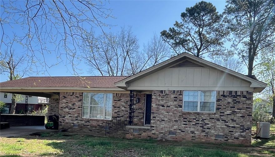 This 3 bedroom 2 full bath home is located conveniently in the heart of Dover.  It is close to the public schools, restaurants, and local businesses.  It has a fully fenced in back yard for your pets, large mature trees offering plenty of shade, and sits on .53 +/- acres of land.  The home offers an open living & dining concept which is great for entertaining friends and family & spacious bedrooms, especially the master.  There is also a newly remodeled hall bathroom. fresh paint, and updated light fixtures.  Schedule your showing today.