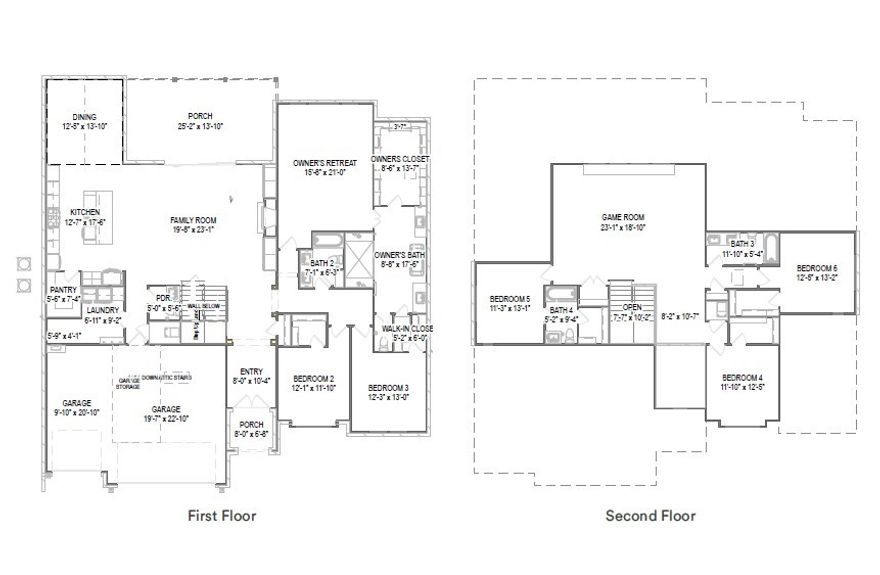 Discover The Anniston, an exquisite two-story estate designed for luxury, comfort, and functionality. This spacious home offers 6 bedrooms, 4.5 baths, and a 3-car garage. Through the double front doors, you’re welcomed into an open and inviting floor plan. The owner’s suite is a true retreat, featuring walk-in closet, an extended bedroom, and a spa-inspired bath with a Euro shower. Two additional bedrooms on the main level provide a quiet escape for family or guests. At the heart of the home, a vaulted dining area opens to a large family room with a cozy fireplace, seamlessly connected to a designer kitchen with an oversized island, seating, and a walk-in pantry. A convenient laundry room and powder bath are located near the kitchen and garage entry. Upstairs includes three more bedrooms, two full baths, and a spacious game room—ideal for relaxation or entertainment. The Anniston blends timeless elegance with modern livability, creating a home that’s as functional as it is beautiful.