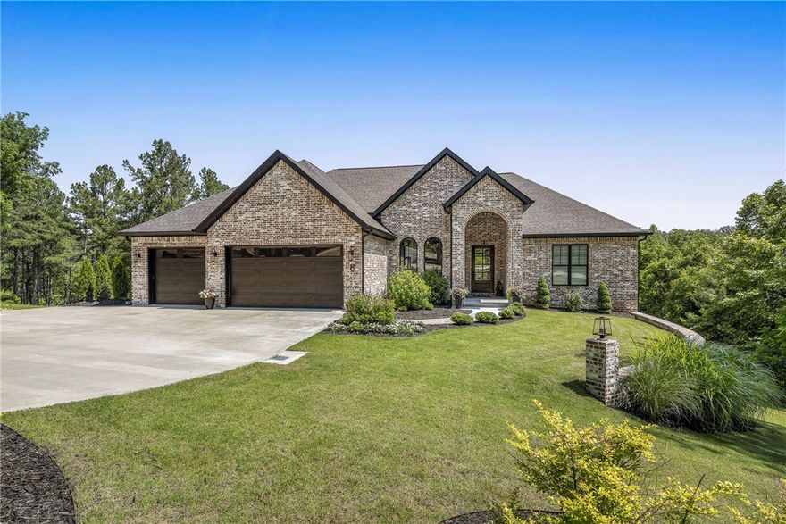 **PUBLIC OPEN HOUSE SUNDAY, 6/22 FROM 2 PM - 4 PM**.  Don't miss out on this custom built executive builder-owned home on Scottsdale Golf Course (16th hole). No detail overlooked. Home features primary bedrooms w/ensuites on each level, 18 ft. ceilings in great room with double sided fireplace, no seam quartz countertops, propane stovetop, custom Lathan cabinets, Windsor windows and 8 ft., sliding doors. Downstairs includes second living area, 10 ft., ceilings, wet bar, and bonus room wired for sound. Other features include 3-car garage with epoxy flooring, two story covered patio, and  professional landscaping. Too many upgrades to list.  See attachment.