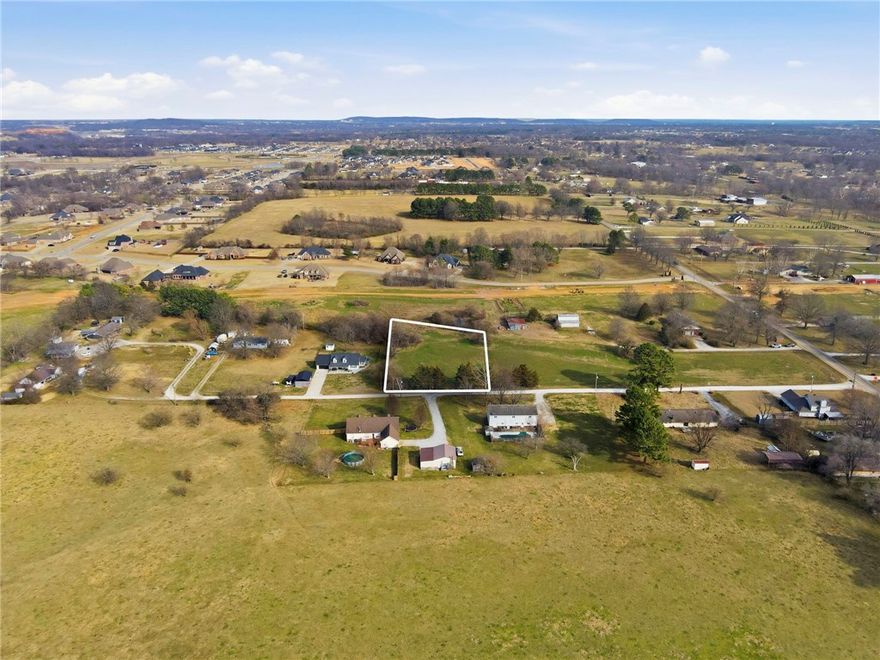 A perfect lot to build your dream home on, utilities are on the road.