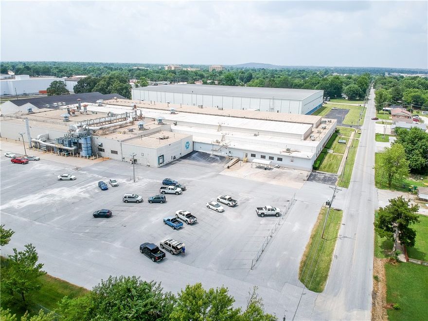Multiple building manufacturing and warehouse facility located on 25± with rail spur access.  Property, and all buildings, have been occupied by a single user.  Please see attached brochure for additional details; or email/call the listing agents.