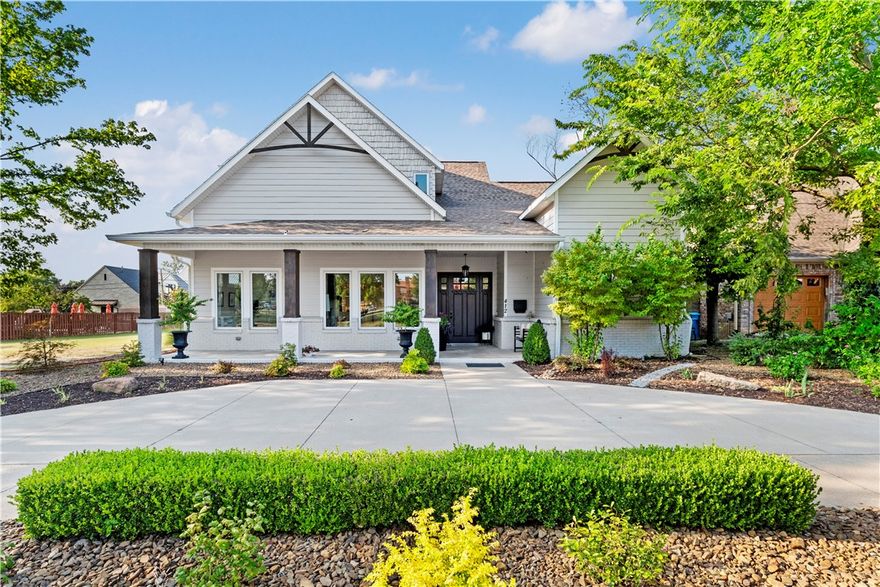 Literally a 10 minute walk to the Square! This home has had a transformation since last sold-new bathroom, expanded dining, new wine bar area, newly painted, much more! Upstairs can be a Mother-in-law suite or use for income. Gorgeous large kitchen with expanded pantry and coffee bar! Home is 5 bedroom, 4 full baths, plus a half bath at 5009 sq ft. Custom Roman shades in MB. New silhouette blinds on front of the house! New hot tub in updated outdoor area will convey! 4 car garage with e-charger! Truly one of the nicest homes you will visit.