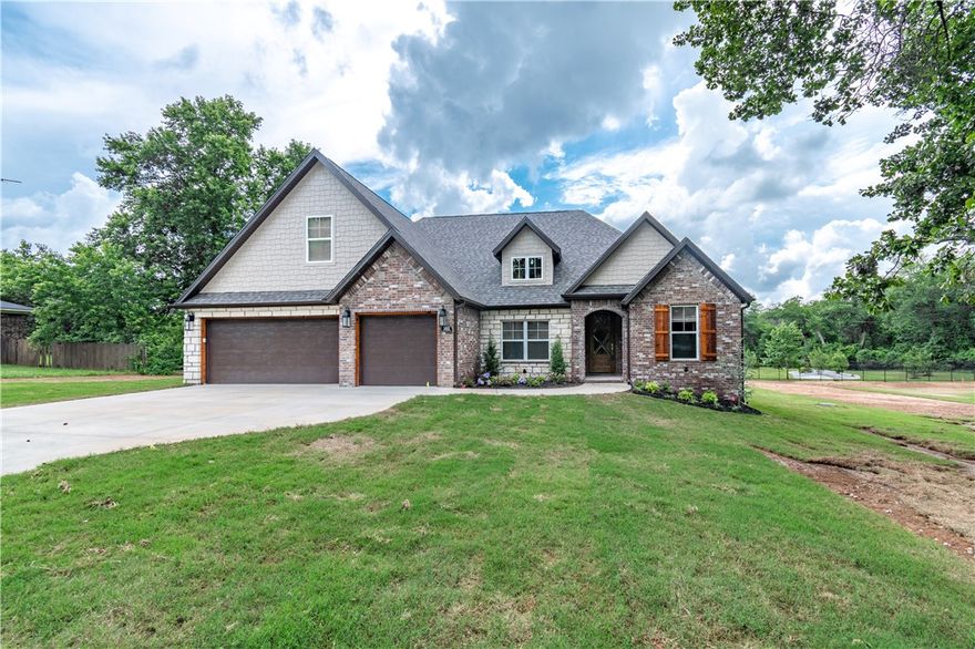 Beautiful new construction build in East Fayetteville.  Featuring 4 spacious bedrooms and 3 full baths, this home offers a bright open floor plan perfect for every day living and entertainment. Situated on a large lot in an established neighborhood, you'll enjoy both privacy and convenience.  The large back patio provides ideal space of outdoor gatherings or relaxing evenings.  Beautiful modern finishes, thoughtful designs, and plenty of room inside and out.