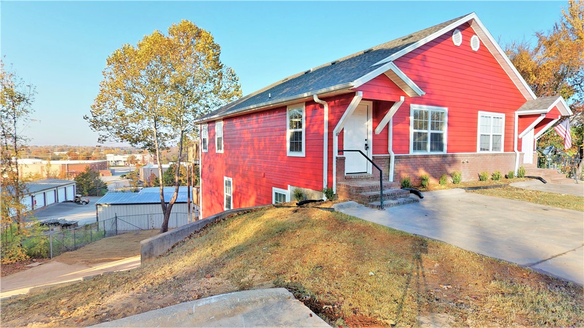 This 4-unit Multifamily is set up like a duplex that has a studio apartment under each unit. Presently it is rented like a duplex in that there are only 2 leases on the property. One side is rented at $1925 and the other at $2295. The whole building was completely renovated about 2 years ago. Very nice building in a great location of Fayetteville. Please do not disturb the tenants. No showings until agreed upon contract. Listing Broker is related to Sellers.
