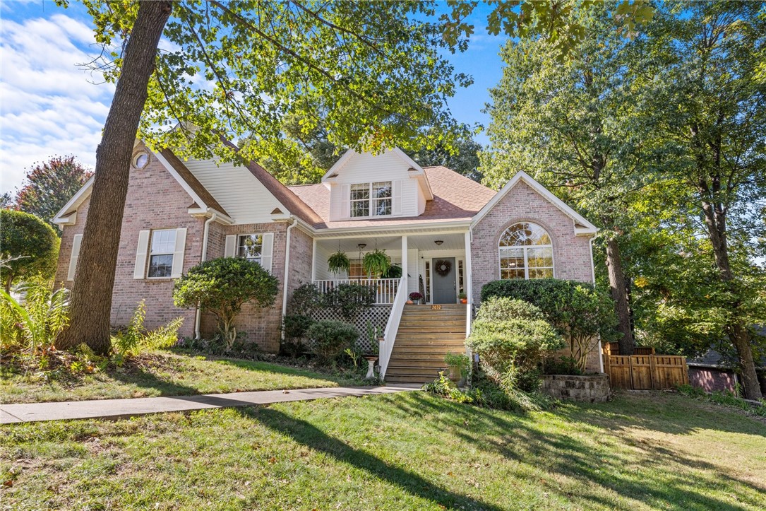 Welcome to this charming 4r/2.5-bath home nestled on a corner lot adorned with beautiful, mature trees. Located in a sought-after subdivision, this property offers the added perk of a community pool.As you step inside, you'll immediately notice the gleaming hardwood floors that flow throughout the main level.The heart of this home is the large and spacious updated kitchen, which boasts a French La Cornue stove/oven featuring a hammered copper hood, an abundance of storage space, and features a convenient island with copper sink and knife drawer. Whether you're a seasoned chef or simply enjoy hosting family and friends, this kitchen is sure to impress. The modern appliances and ample counter space make meal preparation a breeze.New roof installed in 2022. Another valuable addition is the encapsulated crawl space, which ensures the home remains dry and damage-free.Centrally located, this home offers easy access to nearby schools, shopping centers, and recreational facilities.Washer,dryer, & refrigerator convey.