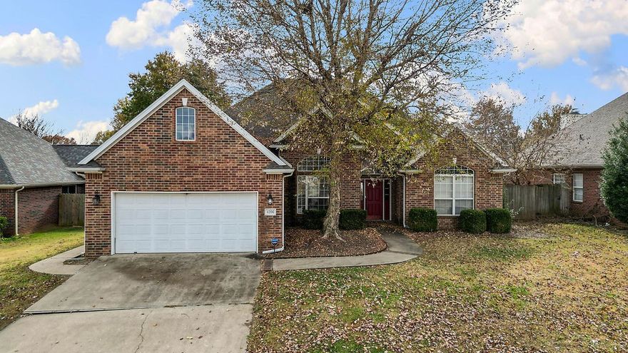 Convenience Meets Comfort! 

Take a look at this beautiful 4 bedroom, 2.5 bath home in Ridge Crest Meadows with over 2,700 sq ft of living space. The fantastic Rogers location is close to Bellview Elementary, Pinnacle Hills Promenade, and the Razorback Greenway Trails.

This home features a spacious main living area, open kitchen/dining layout, and good-sized bedrooms. The bonus room isn't hidden on a 2nd-level, everything is on one-level. The large bonus room is perfect for a media-room or playroom that comes equipped with a projector and theatre screen. If you need functionality for work check out the beautiful built-in home-office as well.  

Located in a quiet, established subdivision with quick access to shopping, schools, and outdoor recreation. This home offers space, convenience, and a highly desirable Rogers address.