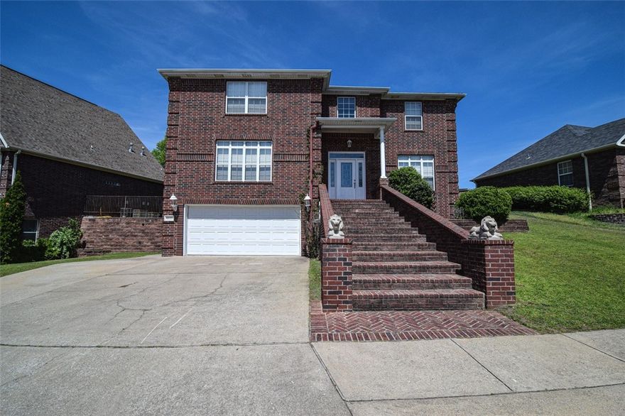 Discover the perfect blend of comfort, space and style in this beautiful 5 bedroom, 4 bath home. Located in a tranquil and highly sought after neighborhood in Rogers. Home is equipped with living room, office and game room for ultimate flexibility and function. Home is in an ideal location just minutes from Pinnacle Hills, I-49 and Mercy hospital.
