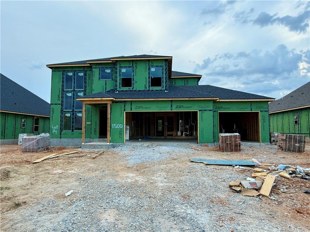 Welcome to Hillcrest in Cave Springs — where peaceful surroundings meet convenience. Enjoy a quiet setting on the edge of town while staying just minutes from all that Northwest Arkansas has to offer. This stunning new construction offers 4 spacious bedrooms, 2.5 baths, and 2,630 sq ft of thoughtfully designed living space. Nestled on a .19-acre lot in a sought-after subdivision within the Rogers School District, you’ll enjoy peaceful surroundings while being just minutes from all that Northwest Arkansas has to offer. The open-concept main floor features rich wood flooring, abundant natural light, and a cozy fireplace in the family room. A dedicated office provides a quiet retreat for remote work or study. The luxurious primary suite includes a soaking tub, walk-in shower, and generous walk-in closet. Upstairs features three additional bedrooms and a full bath offer plenty of space.Additional highlights include a 3-car attached garage, covered patio, and a fenced backyard.