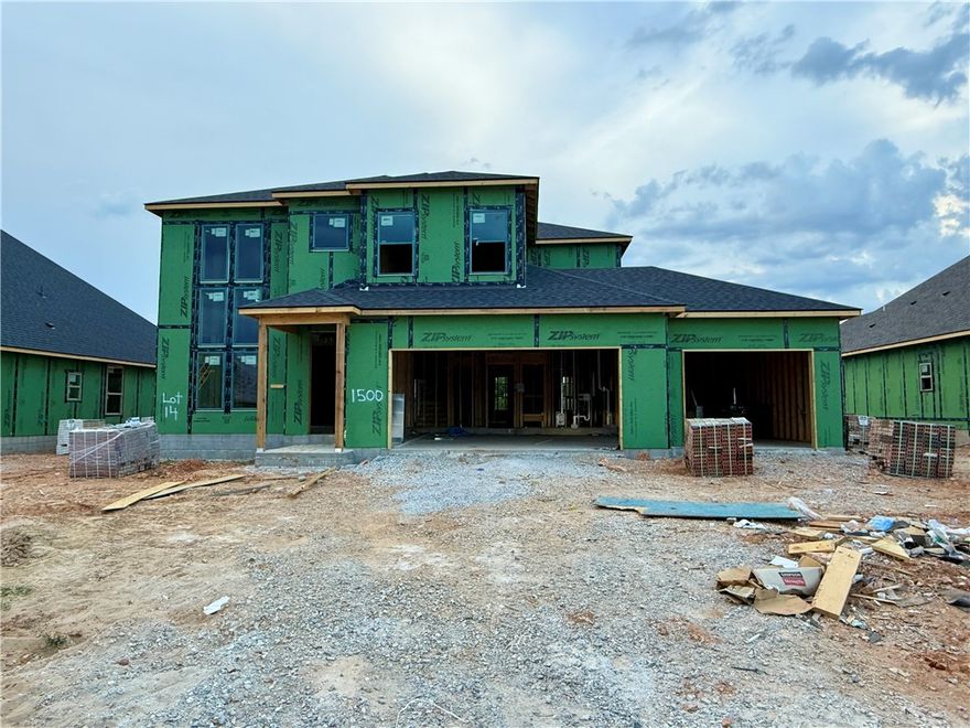 **Limited time*** Save and estimated $358 on monthly payment. Builder will provide a 5.5% 30 year fixed interest rate for qualified buyers with use of preferred lender. Preferred lender will pay up to an additional $5,000 towards buyers closing costs. OR bring your own lender and get 10K concessions from builder. Home also includes fence, blinds, & gutters at no additional cost. 
Welcome to Hillcrest in Cave Springs — where peaceful surroundings meet convenience. This new construction offers 4 spacious bedrooms, office, 2.5 baths, and 2,630 sq ft of thoughtfully designed living space. Nestled on a .19-acre lot, you’ll enjoy peaceful surroundings while being just minutes from all that Northwest Arkansas has to offer. The open-concept main floor features wood flooring, natural light, and fireplace in the living room. The primary suite includes a soaking tub, walk-in shower, and walk-in closet. Upstairs features three additional bedrooms and a full bath.