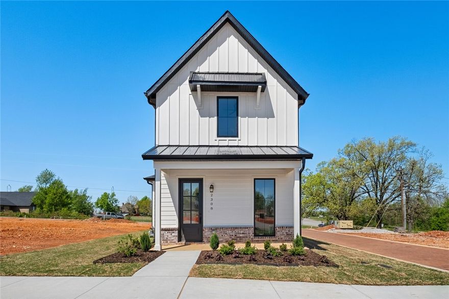 Welcome home to The Hampton in The Village at Pinnacle Hills – a stylish two-story rental that blends modern design with everyday convenience. Featuring 3 bedrooms, 2 baths, and 1,550 sq. ft., this open layout offers a bright living space, contemporary kitchen, and flexible upstairs area perfect for a home office or guest room.

This home comes fully equipped with all appliances – including refrigerator, washer, and dryer – plus blinds throughout, making it truly move-in ready.

Enjoy the vibrant lifestyle of The Village at Pinnacle Hills, where you’re steps away from premier shopping, dining, the Walmart AMP, Topgolf, and the Pinnacle Promenade. With maintenance-free living, you’ll have more time to explore everything Northwest Arkansas has to offer.

Applicants must complete an application – $55 application fee per adult. Pet fee applies if applicable.