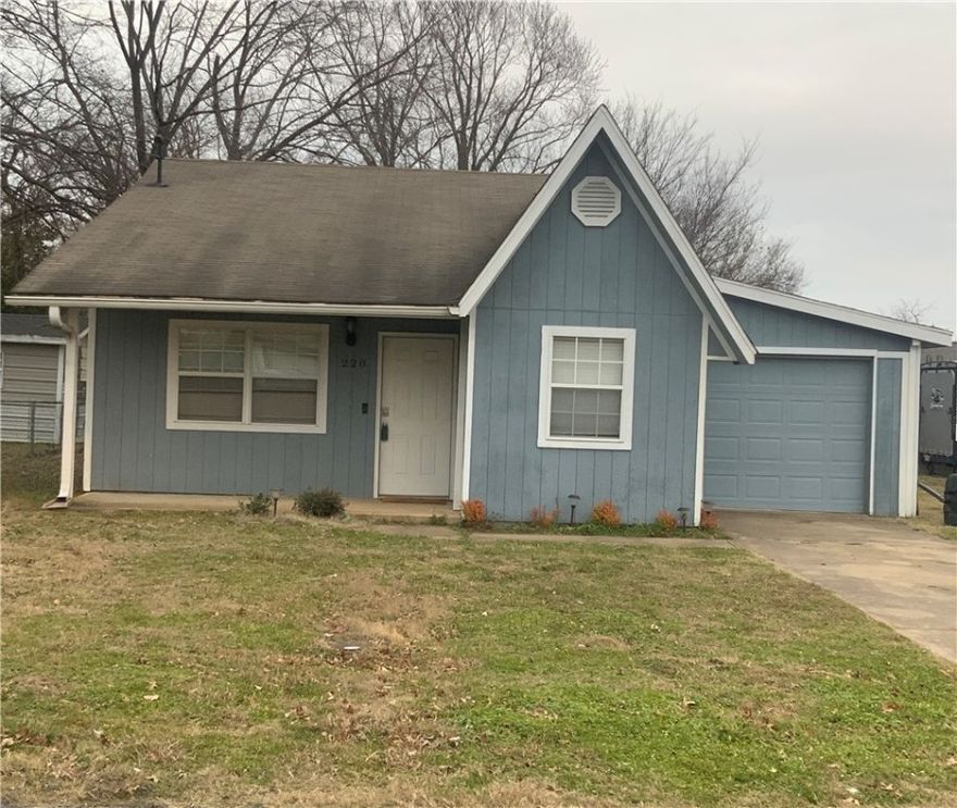 This three bedroom two bath home in Centerton presents an excellent opportunity for a savvy investor seeking a rental property, an entrepreneur interested in Airbnb ventures, or a first-time homebuyer looking to establish a foothold in the market.  This property offers significant potential in a rapidly developing area.  Schedule a viewing today to avoid missing out.  Fence does not convey with property.  Realtor is related to seller.