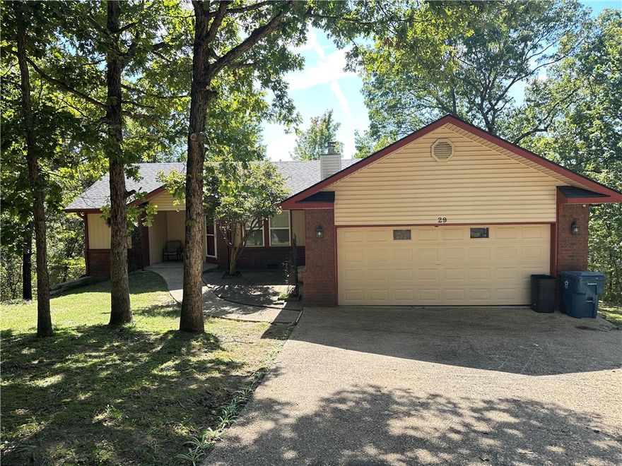 Fixer Upper with great potential and immediate equity. 29 Thursby sits at the back of a quite cul-de-sac with lots of privacy and trees. The house backs up to The Back 40 mountain bike trails and It'll Buff Out trail runs directly behind the property. Featuring an open living space on the main floor plus a second living area off the kitchen and a 3rd living room in the basement. The 4th bedroom is downstairs and could be used as an office. The house needs flooring, paint, and deck work. The roof was replaced 2 yrs ago.