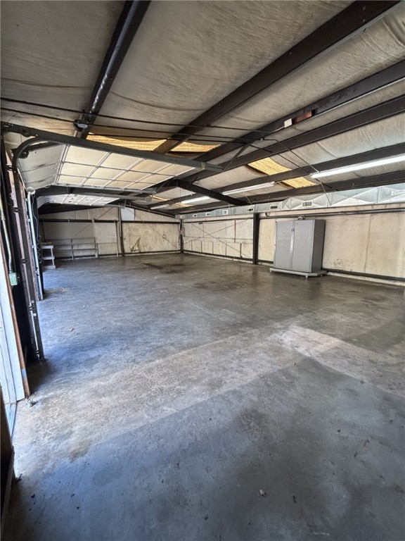 Warehouse for lease with two drive in doors and frontage parking