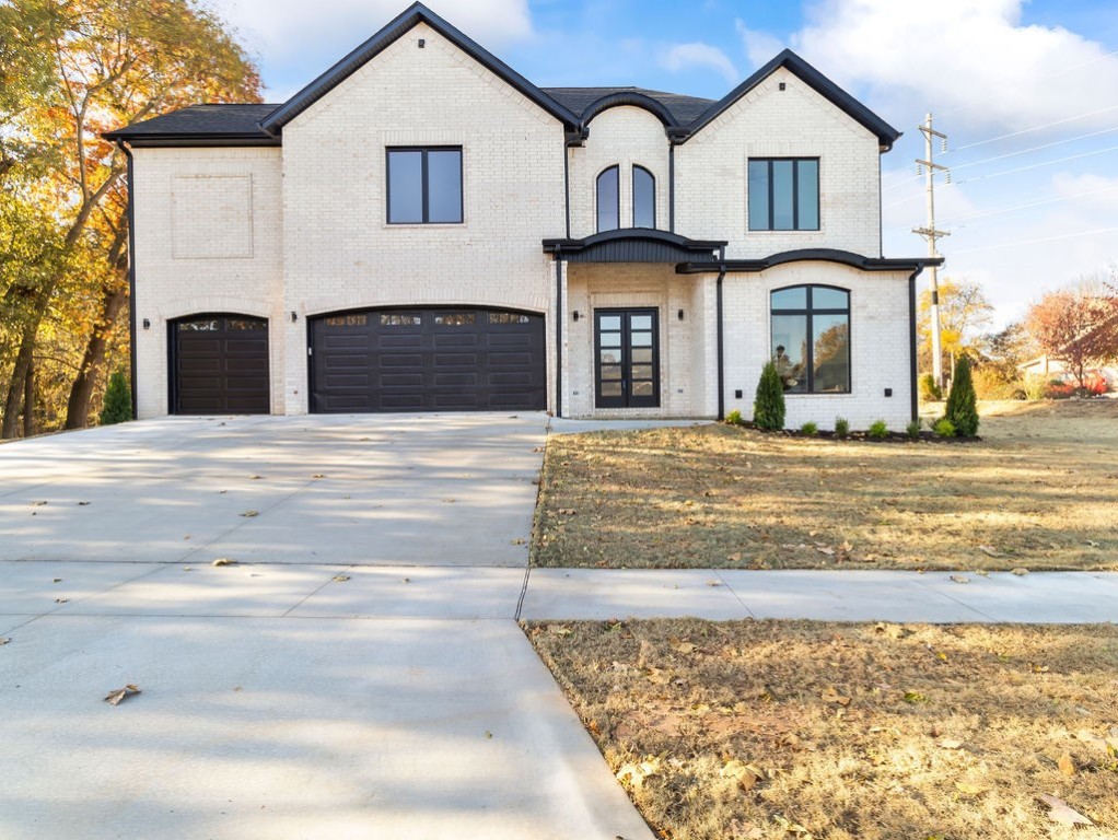 Breathtaking new construction home in the Bridgeport Subdivision! Just completed and ready for move-in! Nestled on peaceful cul-de-sac, welcoming you with awe-inspiring design and impeccable craftsmanship exudes a luxurious vibe at every turn. Be prepared to be captivated by the exquisite attention to detail and the seamless blend of timeless elegance and modern amenities highlighted by the beautiful porcelain tile flooring. Enchanting office space dedicates personal work area with splendid built-in wall unit. Gourmet chef's kitchen awaits, outfitted custom cabinetry and sleek wrap-around waterfall countertop edge. Formal dining with elegant lighting fixtures set the stage for intimate dinners and extravagant gatherings. Upstairs, you will discover a haven of personal relaxation with spacious bedrooms and an ensuite bathroom presenting a spa-like experience anyone would love. Easy access to I-49 and minutes away from schools and park. Experience the sophistication this home has to offer!