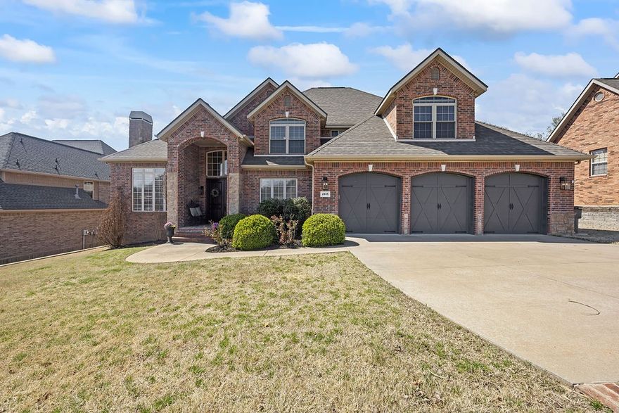 Spectacular and spacious home in highly desirable Covington Park subdivision.  This home has it all- location, features and quality!  When you enter this home through the huge 8' double doors and soaring ceiling it's clear this house is special.  Warm Travertine flooring welcomes you into an open and functional floorplan featuring a living room, study and family room open to the chef's style kitchen featuring custom cabinets, granite counters and upgraded appliances.  This home also features 2 fireplaces and 2 staircases.  The back yard has lots of trees around the perimeter which offers a rare combination in Covington- privacy and space!  Additionally, there is a huge deck complete with a 15x20 covered area.  Four spacious bedrooms- each with their own en-suite bathroom.  Owner's suite has extensive  amenities including a large, dual vanity, custom shower and separate tub and a cavernous walk-in closet.  Kids can walk to Vandergriff elementary and McNair Middle school and tons of adjacent shopping!