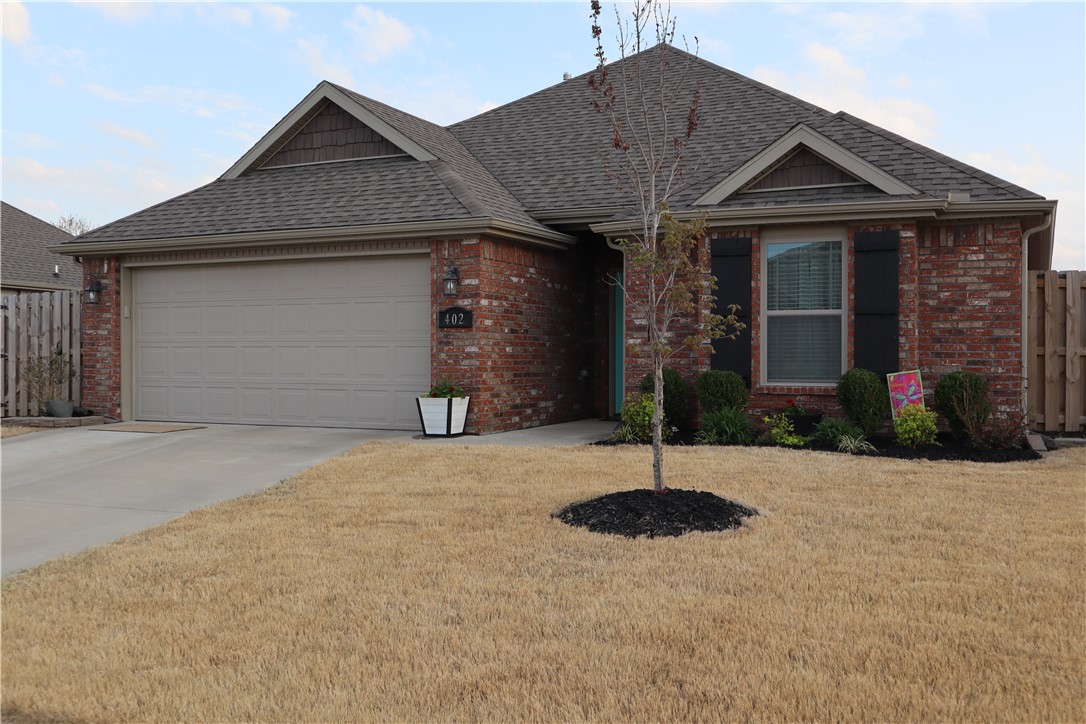 Beautiful energy efficient all brick home in quiet Rogers neighborhood with quick access to I-49, and minutes from Pinnacle Hills Promenade! Extremely well maintained one owner home with updated lighting and extended back patio. Home features all brick, full gutters, 2 inch custom blinds on all windows, granite countertops, energy efficient, full wooden privacy fence, covered back patio w/gas stub for grill or fire pit, fully sodded well maintained yard, refrigerator will convey with house.